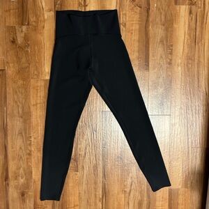 Offline by Aerie Real Luxe Street Legging, True Black, Size Medium